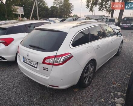 Белый Пежо 508, объемом двигателя 1.56 л и пробегом 189 тыс. км за 10999 $, фото 13 на Automoto.ua