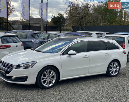 Пежо 508 2016 в Луцке на Automoto.ua Белый Пежо 508, объемом двигателя 1.6 л и пробегом 270 тыс. км за 13900 $, фото 2 на Automoto.ua