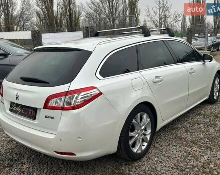 Белый Пежо 508, объемом двигателя 1.56 л и пробегом 227 тыс. км за 13400 $, фото 6 на Automoto.ua