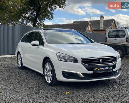 Пежо 508 2016 в Луцке на Automoto.ua Белый Пежо 508, объемом двигателя 1.6 л и пробегом 270 тыс. км за 13900 $, фото 15 на Automoto.ua