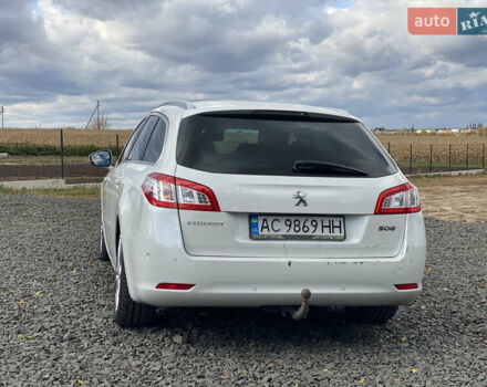 Пежо 508 2016 в Луцке на Automoto.ua Белый Пежо 508, объемом двигателя 1.6 л и пробегом 270 тыс. км за 13900 $, фото 24 на Automoto.ua