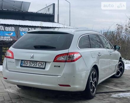 Білий Пежо 508, об'ємом двигуна 2 л та пробігом 218 тис. км за 15999 $, фото 2 на Automoto.ua