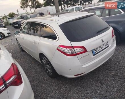 Белый Пежо 508, объемом двигателя 1.56 л и пробегом 189 тыс. км за 10999 $, фото 12 на Automoto.ua