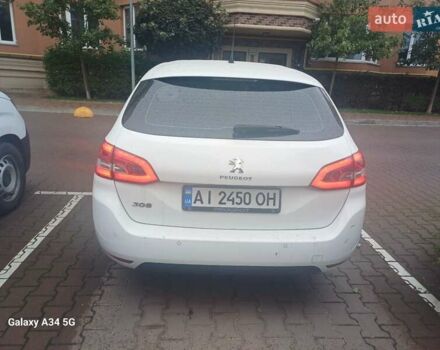 Белый Пежо 508, объемом двигателя 1.56 л и пробегом 230 тыс. км за 9800 $, фото 3 на Automoto.ua