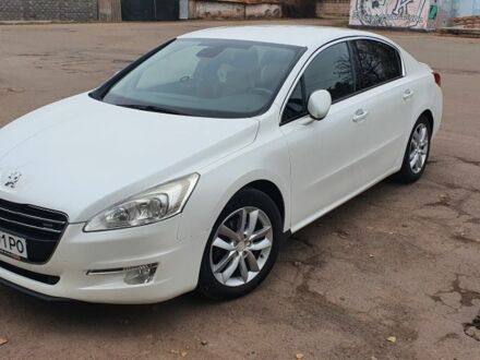Белый Пежо 508, объемом двигателя 1.6 л и пробегом 275 тыс. км за 7800 $, фото 1 на Automoto.ua
