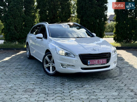 Белый Пежо 508, объемом двигателя 2.2 л и пробегом 218 тыс. км за 12199 $, фото 1 на Automoto.ua