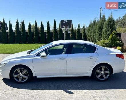 Белый Пежо 508, объемом двигателя 2.18 л и пробегом 214 тыс. км за 9800 $, фото 1 на Automoto.ua