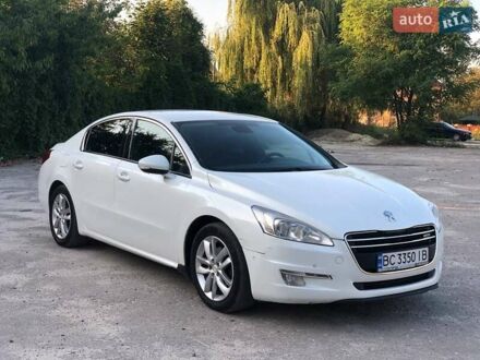 Белый Пежо 508, объемом двигателя 2 л и пробегом 250 тыс. км за 9600 $, фото 1 на Automoto.ua