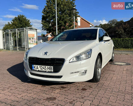 Белый Пежо 508, объемом двигателя 2.2 л и пробегом 219 тыс. км за 9000 $, фото 1 на Automoto.ua