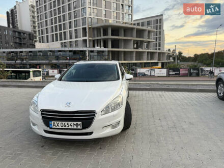 Білий Пежо 508, об'ємом двигуна 2 л та пробігом 192 тис. км за 9400 $, фото 1 на Automoto.ua