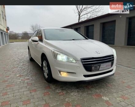Білий Пежо 508, об'ємом двигуна 2 л та пробігом 198 тис. км за 12500 $, фото 1 на Automoto.ua