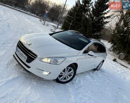 Белый Пежо 508, объемом двигателя 2 л и пробегом 290 тыс. км за 9950 $, фото 1 на Automoto.ua