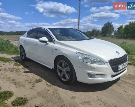 Белый Пежо 508, объемом двигателя 2.18 л и пробегом 316 тыс. км за 8900 $, фото 1 на Automoto.ua