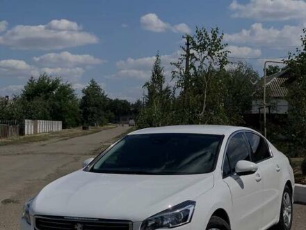 Белый Пежо 508, объемом двигателя 1.56 л и пробегом 272 тыс. км за 9850 $, фото 1 на Automoto.ua