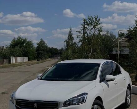 Белый Пежо 508, объемом двигателя 1.56 л и пробегом 272 тыс. км за 9850 $, фото 1 на Automoto.ua