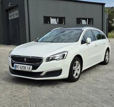 Білий Пежо 508, об'ємом двигуна 1.6 л та пробігом 232 тис. км за 9500 $, фото 1 на Automoto.ua