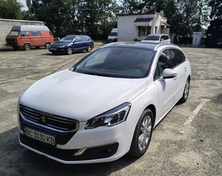 Белый Пежо 508, объемом двигателя 1.56 л и пробегом 156 тыс. км за 14000 $, фото 1 на Automoto.ua