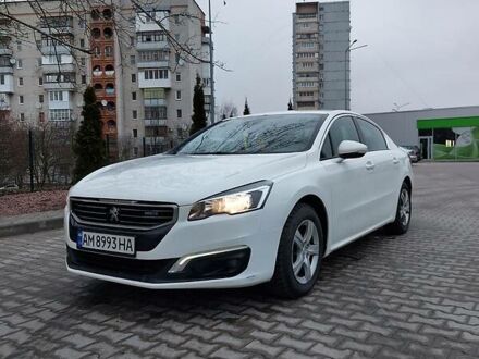 Пежо 508 2016 у Житомирі на Automoto.ua Білий Пежо 508, об'ємом двигуна 1.6 л та пробігом 238 тис. км за 11500 $, фото 1 на Automoto.ua