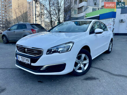 Пежо 508 2016 у Києві на Automoto.ua Білий Пежо 508, об'ємом двигуна 1.56 л та пробігом 253 тис. км за 10500 $, фото 1 на Automoto.ua