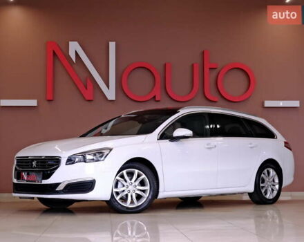 Белый Пежо 508, объемом двигателя 1.6 л и пробегом 160 тыс. км за 10900 $, фото 1 на Automoto.ua
