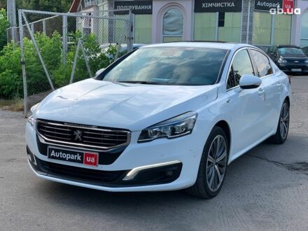 Белый Пежо 508, объемом двигателя 2 л и пробегом 111 тыс. км за 17990 $, фото 1 на Automoto.ua