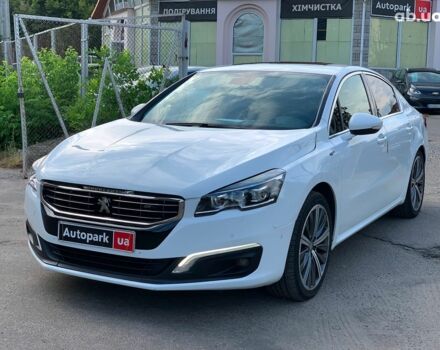 Белый Пежо 508, объемом двигателя 2 л и пробегом 111 тыс. км за 17990 $, фото 1 на Automoto.ua