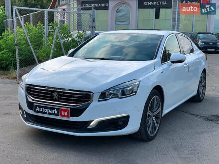 Білий Пежо 508, об'ємом двигуна 2 л та пробігом 111 тис. км за 17990 $, фото 1 на Automoto.ua