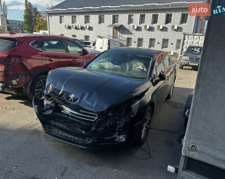Черный Пежо 508, объемом двигателя 2 л и пробегом 206 тыс. км за 5900 $, фото 10 на Automoto.ua