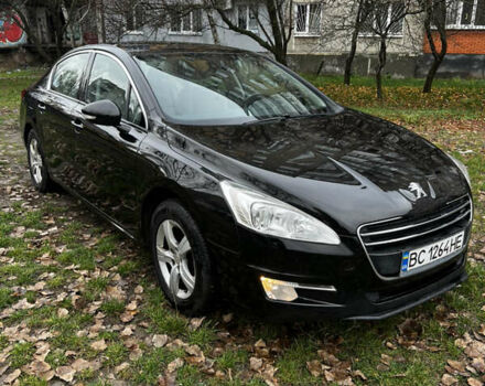 Чорний Пежо 508, об'ємом двигуна 1.6 л та пробігом 322 тис. км за 7300 $, фото 2 на Automoto.ua