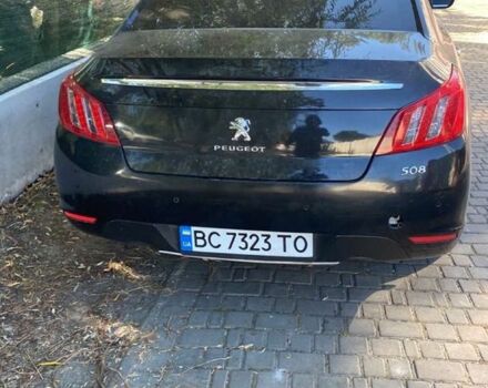 Чорний Пежо 508, об'ємом двигуна 2 л та пробігом 295 тис. км за 6500 $, фото 1 на Automoto.ua