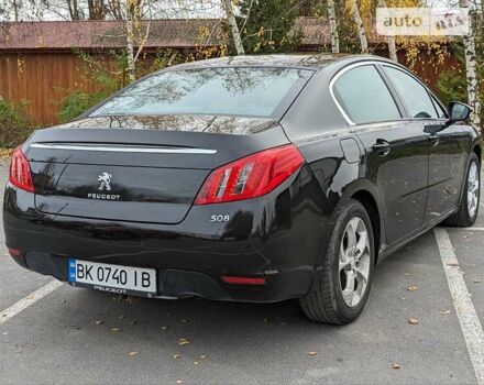 Чорний Пежо 508, об'ємом двигуна 1.6 л та пробігом 240 тис. км за 8400 $, фото 1 на Automoto.ua