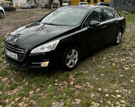 Чорний Пежо 508, об'ємом двигуна 1.6 л та пробігом 322 тис. км за 7300 $, фото 1 на Automoto.ua