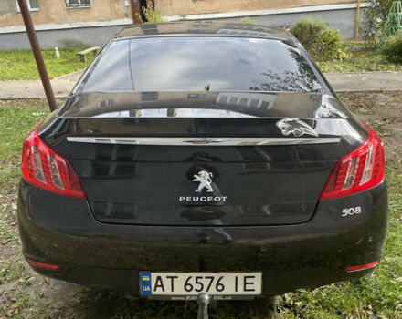 Черный Пежо 508, объемом двигателя 1.6 л и пробегом 355 тыс. км за 7500 $, фото 2 на Automoto.ua