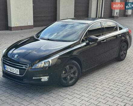 Черный Пежо 508, объемом двигателя 1.56 л и пробегом 270 тыс. км за 7170 $, фото 1 на Automoto.ua