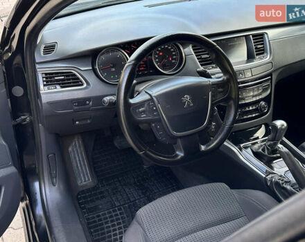 Черный Пежо 508, объемом двигателя 1.56 л и пробегом 270 тыс. км за 7170 $, фото 19 на Automoto.ua