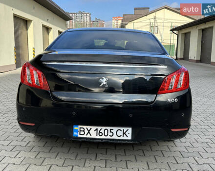 Черный Пежо 508, объемом двигателя 1.56 л и пробегом 270 тыс. км за 7170 $, фото 3 на Automoto.ua