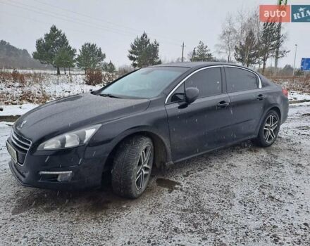 Черный Пежо 508, объемом двигателя 1.6 л и пробегом 167 тыс. км за 8100 $, фото 1 на Automoto.ua