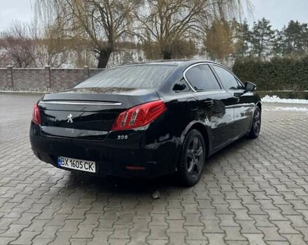 Черный Пежо 508, объемом двигателя 1.6 л и пробегом 269 тыс. км за 9650 $, фото 3 на Automoto.ua