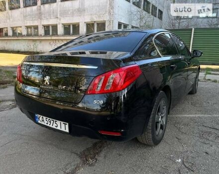 Чорний Пежо 508, об'ємом двигуна 2 л та пробігом 278 тис. км за 11500 $, фото 1 на Automoto.ua