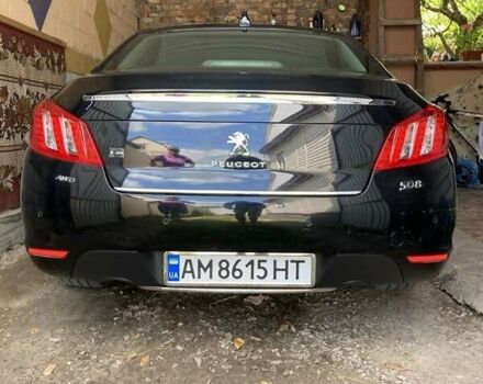 Чорний Пежо 508, об'ємом двигуна 2 л та пробігом 255 тис. км за 9600 $, фото 5 на Automoto.ua