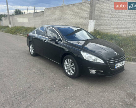 Черный Пежо 508, объемом двигателя 2 л и пробегом 194 тыс. км за 7900 $, фото 1 на Automoto.ua