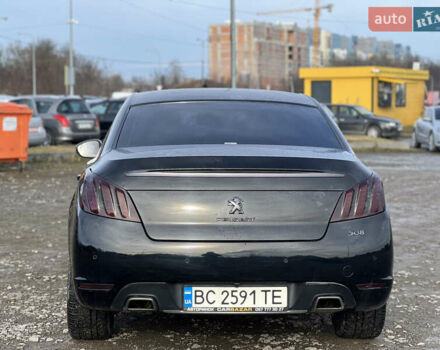 Черный Пежо 508, объемом двигателя 2.2 л и пробегом 215 тыс. км за 11500 $, фото 3 на Automoto.ua