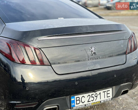 Черный Пежо 508, объемом двигателя 2.2 л и пробегом 215 тыс. км за 11500 $, фото 6 на Automoto.ua