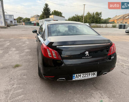 Черный Пежо 508, объемом двигателя 2.2 л и пробегом 212 тыс. км за 11500 $, фото 7 на Automoto.ua