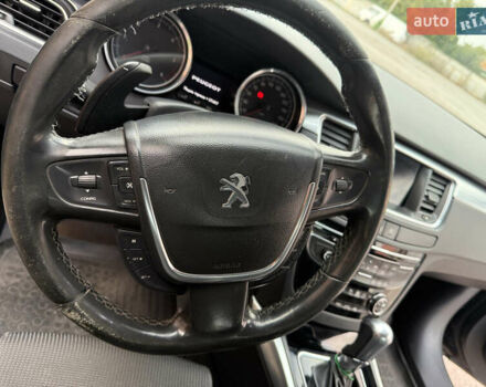 Черный Пежо 508, объемом двигателя 2.2 л и пробегом 212 тыс. км за 11500 $, фото 10 на Automoto.ua