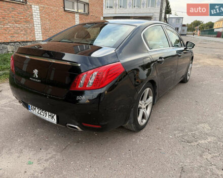 Черный Пежо 508, объемом двигателя 2.2 л и пробегом 212 тыс. км за 11500 $, фото 5 на Automoto.ua