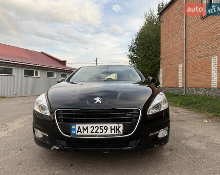 Черный Пежо 508, объемом двигателя 2.2 л и пробегом 212 тыс. км за 11500 $, фото 1 на Automoto.ua