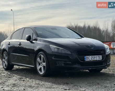 Черный Пежо 508, объемом двигателя 2.2 л и пробегом 215 тыс. км за 11500 $, фото 27 на Automoto.ua