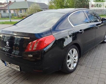 Чорний Пежо 508, об'ємом двигуна 2 л та пробігом 295 тис. км за 10500 $, фото 2 на Automoto.ua