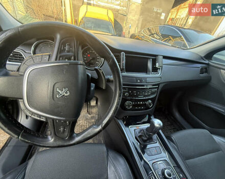 Черный Пежо 508, объемом двигателя 1.56 л и пробегом 406 тыс. км за 7400 $, фото 5 на Automoto.ua